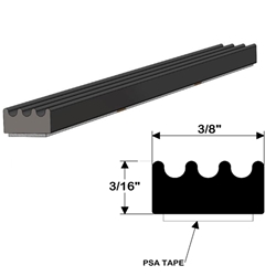 Taco Marine 3/16’’ X 3/8’’ Weather Seal Tape